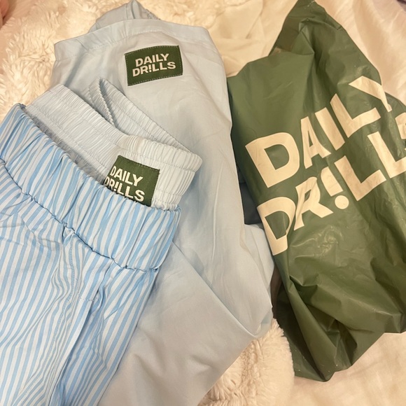Daily Drills Other - NEW WITH TAGS !!! 2 items from SOLD OUT Daily Drills collection in size M/L !!🩵